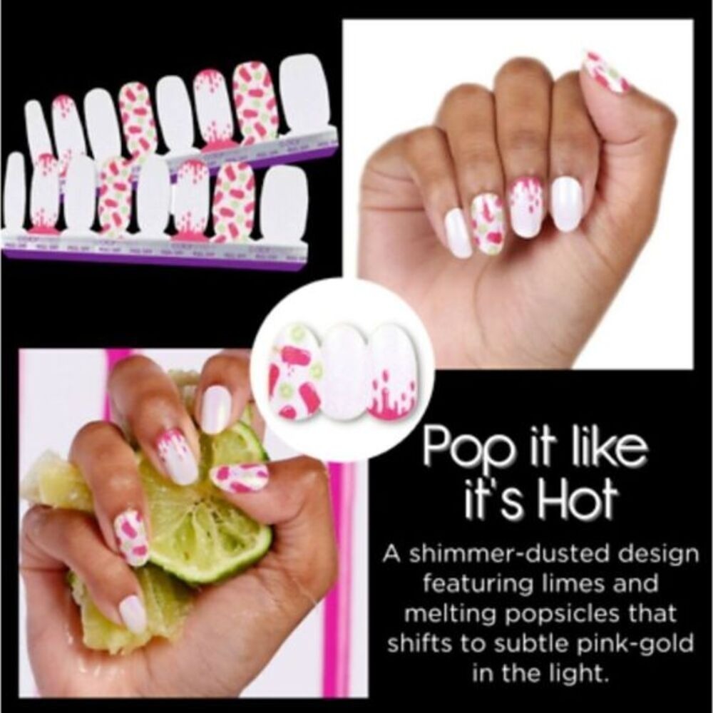 Color Street | Pop It Like It's Hot | Nail Polish Stripes | NWT |‎ SKU60v